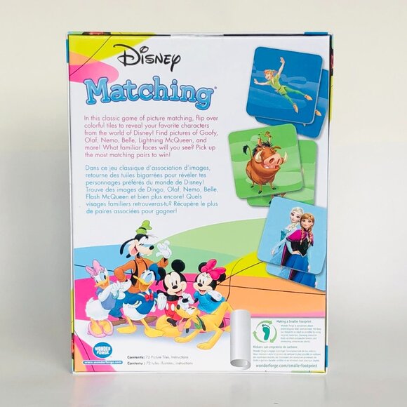 Brand New Disney  Matching Game Disney Movies For Age 3+ - Picture 8 of 12